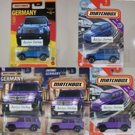 Matchbox 2015 '15 mercedes benz G 500 G500 G 550 G550 mbx highway germany edition 9/12 70 years 13/2