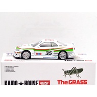MINI GT 1:64 Scale KAIDO HOUSE - NISSAN SKYLINE GT-R (R34) TAMIYA X KAIDO HOUSE - THE GRASSHOPPER V1