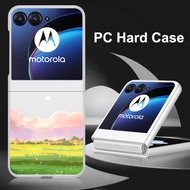 For Motorola Razr 60 Ultra 5G Hard PC Shockproof Protective Case For Razr 50 Ultra HD Painted Cover 