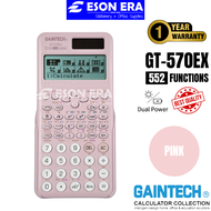 Gaintech Scientific Calculator GT-570EX Battery & Solar 552 Functions 12 Months Warranty fx-570EX
