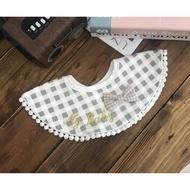 YEM 15: My Baby plaid bib for SMX Baby