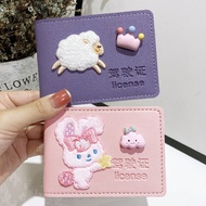 cover passport cover passport malaysia Motor Car Driver's License Leather Case Female Cute Cartoon C