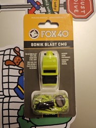 Fox 40 Sonik Blast CMG 口哨（螢光黃色）