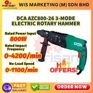 DCA AZC800-26 / DCA AZC05-26B Electric 3-Mode Rotary Hammer Drill 800W/Mesin Hammer Drill