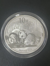 熊貓銀幣 10元 1oz Ag 999 2013