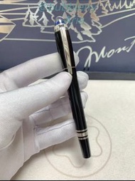 MONTBLANC 萬寶龍 StarWalker 星際行者黑銀色寶珠筆 男女同款