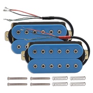 Electric Guitar 12 Adjustable Hex Screw Dual Coil Pickup for 6 String Guitar Coil Splitting Pickup N