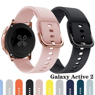 Strap FOR Samsung Galaxy Watch Active 2 40/44mm Gear sport wrist bracelet watchband 20mm Watch strap samsung active2 3 42mm band