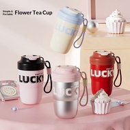 New Insulated Cup, Stainless Steel Water Bottle, Portable Coffee Cup, Handheld Water Bottle, Fashion