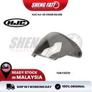 HJC HJ-43 Visor HJC Visor for I31 F31 Visor Shengfatt 100% Original HJC Visor HJC Open Face Visor HJ