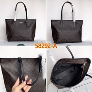 Coâćh กระเป๋าถือสตรี ของแท้ 100%/F58292/กระเป๋าสะพายข้างผู้หญิง/กระเป๋าถือกระเป๋าช้อปปิ้ง