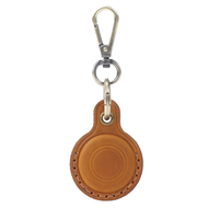 真皮頭層瘋馬牛皮 AIRTAG 皮套鑰匙圈 KB147