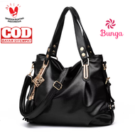 BUNGA-{PROMO} Tas Wanita Terbaru 2022 Inport Korea- Tas Kulit wainta- Tas Inport Batam Brended Termu