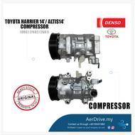 ORIGINAL DENSO TOYOTA HARRIER ZSU60 2014 /ALTIS ZRE172 2014 6PK 6SES14C COMPRESSOR ( 7682 )