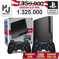 ps3 slim 500Gb + Komplit 2 stik + Full game terbaru 2024