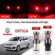 【SUZUKI】Ertiga 1PC 27LED Car Brake Light Bulb Flash &amp; Non Flash T20/7443 1157/P21-5W (Strobe 3 Times + Constant)