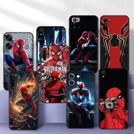 for Redmi K20 K40 K60 K70 Pro K50 Gaming A3 A3X Anime Cartoon Spider-Man【242Q6】9Y18 Soft Black TPU P