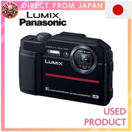 【Used】Panasonic Compact Digital Camera Lumix FT7 Waterproof 4K Video Support Black DC-FT7-K【Direct f