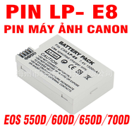 Pin máy ảnh LP-E8 for canon serie 550D 600D 650D 700D X4 X5 dung lượng cao 1500mah