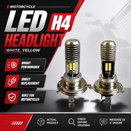 Motorcycle Headlight LED H4 White/Yellow KAWASAKI 1pc