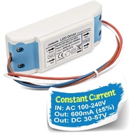 Chanzon LED Driver 600mA (Constant Current Output) 30V-57V (In: 100-240V AC-DC) (10-18)x3W 20W 30W 3