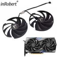 iiNew 95mm RTX4060 RTX4060Ti Video Card Fan For MSI RTX 4060 4060Ti Gaming X GPU Cooling Fan with Sh