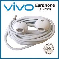 VIVO T1X Y77 Y76 Y33s Y20 Y30 Y15 Y17 Y12 Earphone InEar Volume Control with Mic 3.5mm Jack Universa