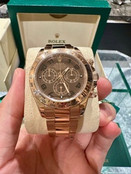 Rolex Daytona 116505 勞力士迪通拿 全金朱古力數字面