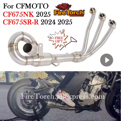 Two Sensors For CFMOTO 675SR-R CF675SR 2024 675NK CF675NK 675 SR SRR NK 2025 Motorcycle Muffler Esca