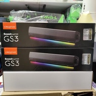 ＜荃灣門市現貨＞全新行貨 CREATIVE GS3 支援 SUPERWIDE™ 技術 遊戲 RGB 條形喇叭 24W 輸出 USB-C AUX輸入 藍牙 5.4