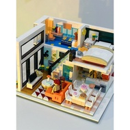 Girl Series Building Blocks City Villa Street View House Assembling Play House Suitable for Lego Toy