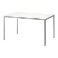 TORSBY 餐桌, 桌子, 鍍鉻/高亮面 白色