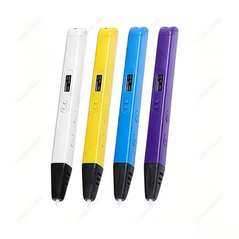 MYNT3D RP800A 3D Painting Pen,With OLED Display,Handheld 3D Printing Pen For DIY Art Craft Creation 