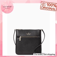 Pre-order: Kate Spade Sadie North South Crossbody In Black