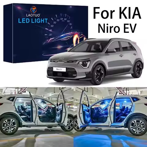 8pcs For kia Niro EV 2016 2017 2018 2019 2020 2021 2022 LED Car Interior Light lamp Lighting Bulb Ac