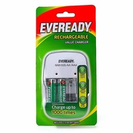 EVEREADY VALUE CHARGER (INCLUDED 2xAA BATTERIES)