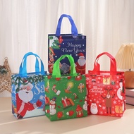 Christmas Shopping Bag/xmas Non-Woven Gift Bag/Party Tote Bag/Gift Packaging Bag/Door Gift Bag/Water