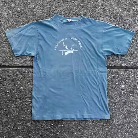 Vintage 1975 Lääneranniku Eesti Päevad Estonia T Shirt B3