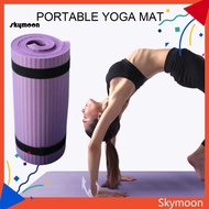 Skym* Travel-friendly Yoga Mat Pilates Mat Non-slip Yoga Mat with Elbow Support for Home Fitness Professional Pilates Pad for Joint Protection and Floor Exercise