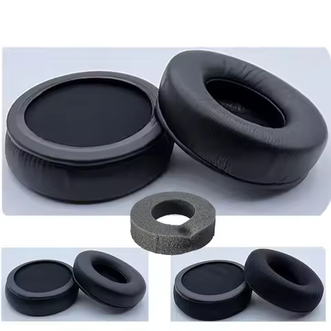 Sheepskin Ear Pads For ULTRASONE SIGNATURE Headphones Replacement 1 Pair Protein Leather Mesh Fabric