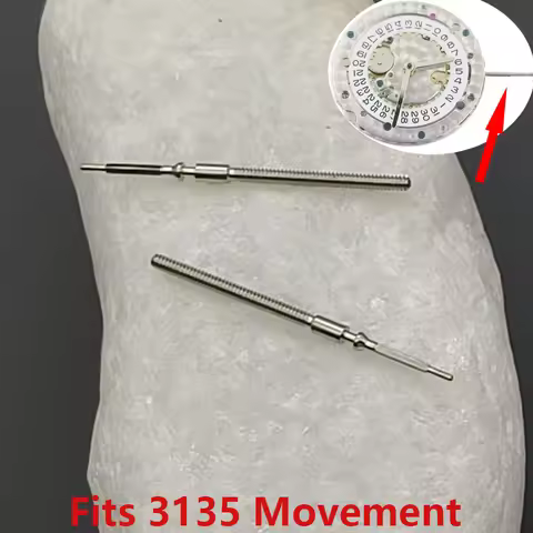 Watch Parts 2/4PCS 3135 Movement Crown Stem Fits 3135 Movement Watch Repair Steel 3135 Standard Crow