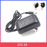 2.5 * 5.5MM interface 12V2A Lithium Battery Charger 12V Volt Power Adapter DC Power Supply 100V-240V 12V2A Charger