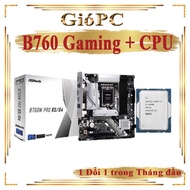Main ASROCK B760M PRO RS D4 + i5 12400F + Genuine Ram D4 Bus 3200