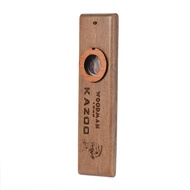 pinkdayone-SG Handmade Wooden Kazoo Wood Harmonica with Metal Storage Box Musical Instrument Toy for