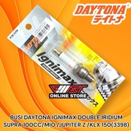 DAYTONA IGNIMAX DOUBLE IRIDIUM CR7HSA JUPITER Z, OLD SUPRA, MIO, KLX SPARK PLUG (3398)