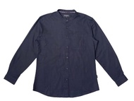 d&f x Izzue kemeja koko L/S kafa - black