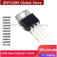 5PCS 2N6488 2N6491 2N6505 2N6509 2N6403 2N6504 2N6388 2N6489 2N6041 2N6490 TO-220 IC Chip in Stock W