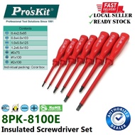 Pro'sKit 8PK-8100E Insulated Screwdriver Set