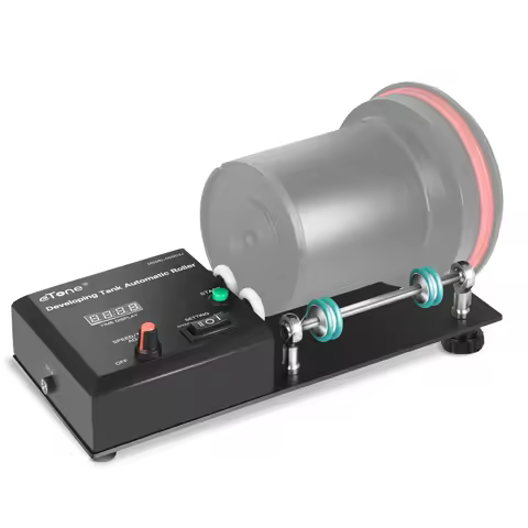 Automatic Rotation Base Darkroom Film Development Electric Timing Auto Roller Rack Kit for Jobo 1500