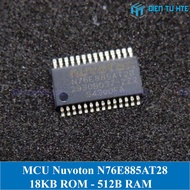 Genuine 8051 Nuvoton N76E885AT28 TSSOP28 microcontroller